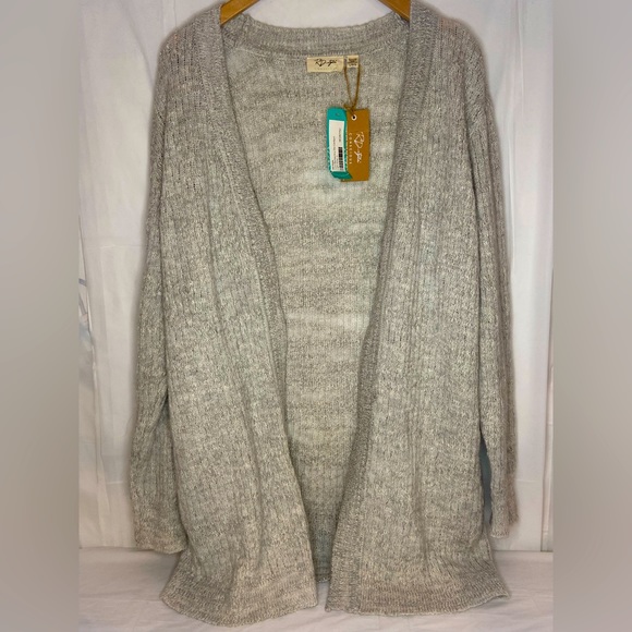 RD Style Sweaters - RD Style Fynn Marled Airy Rib Cardigan